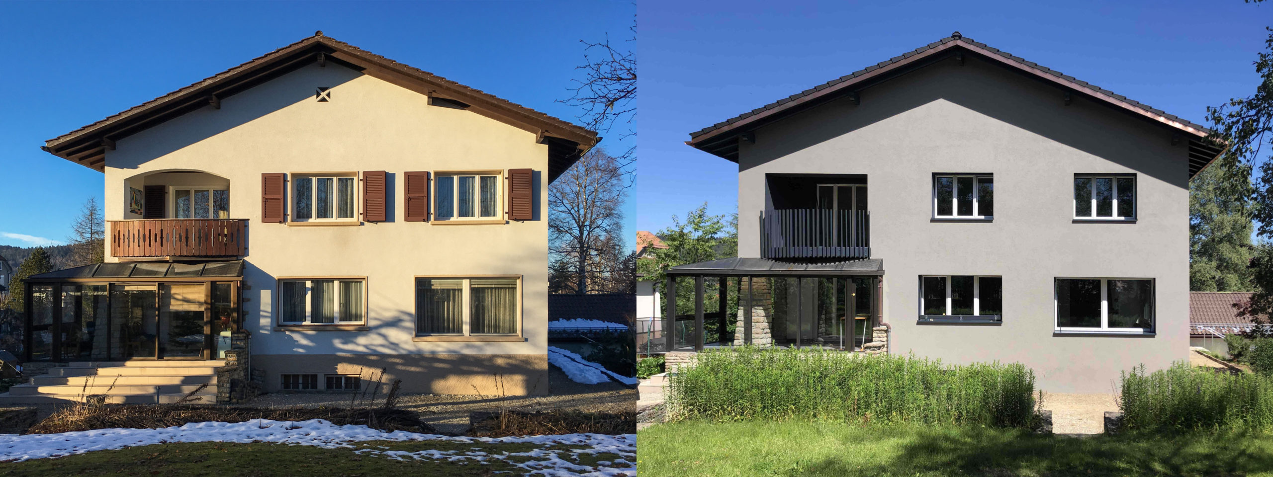 cédric haldimann architecte - assainissement d'une villa