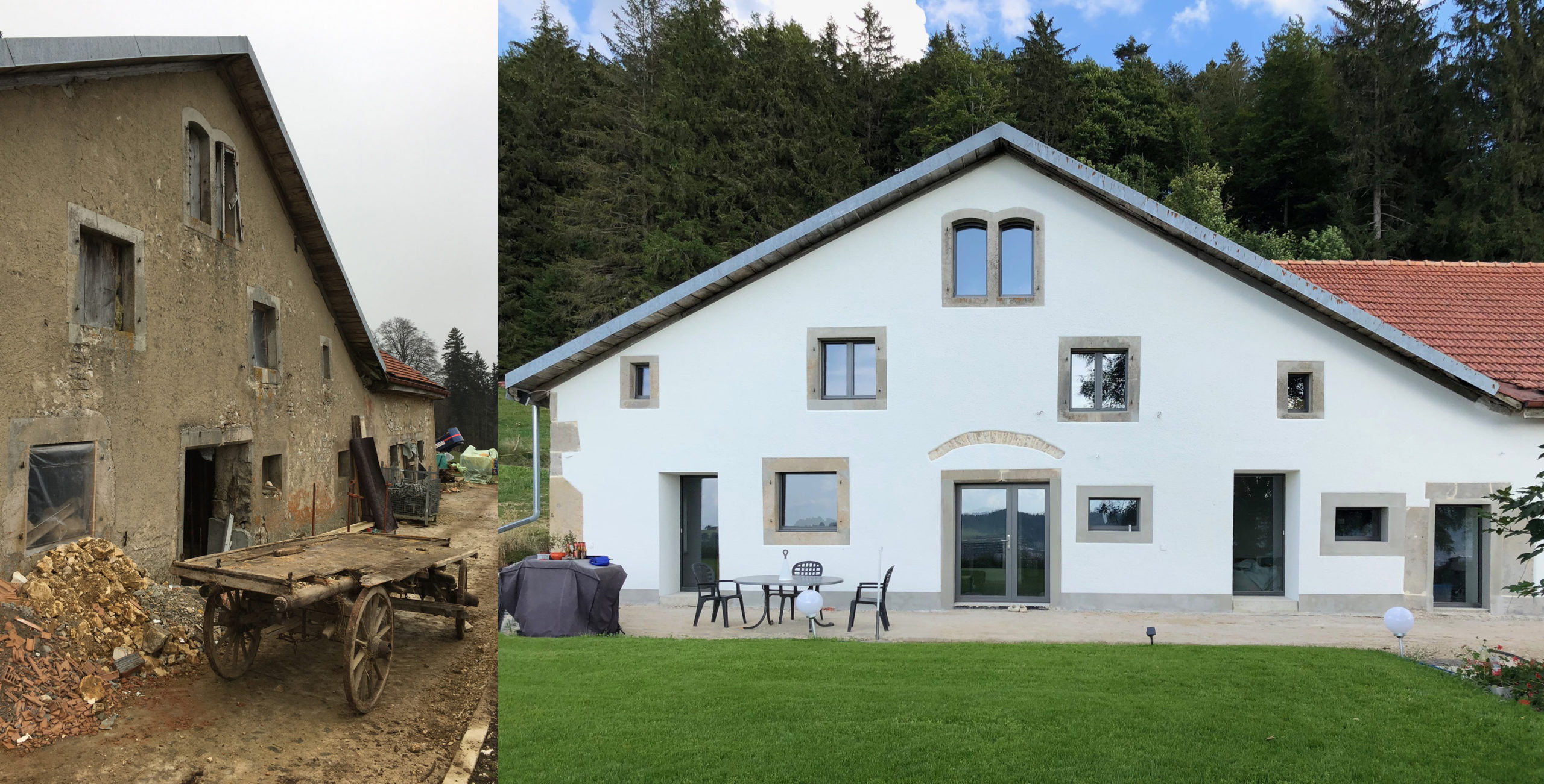 cédric haldimann architecte - transfomrmation d'une loge